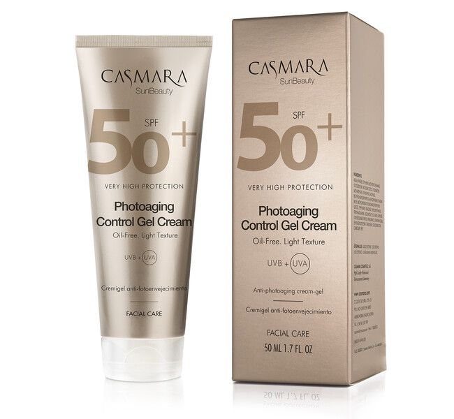 Crema gel control del fotoenvejecimiento FPS 50