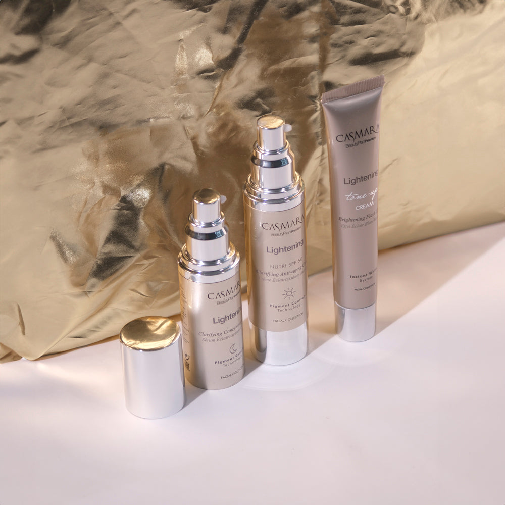 Crema aclaradora y tonificante